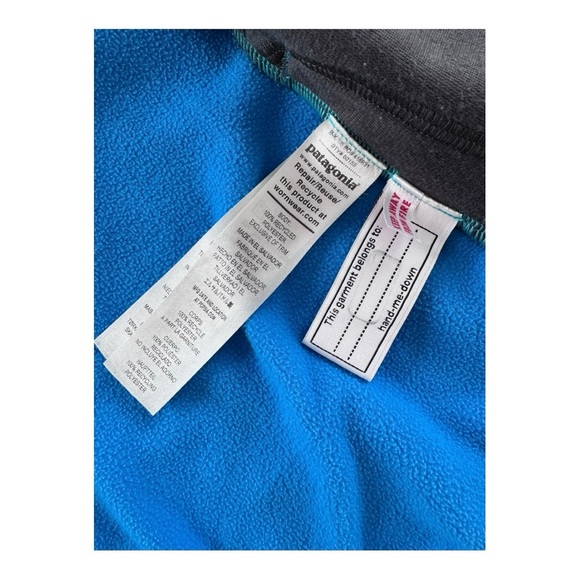 Toddler Patagonia Micro D Snap-T Blue Fleece Jacket - Picture 4 of 5